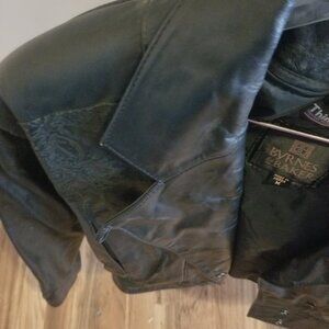 Byrnes&Baker Black Leather Jacket